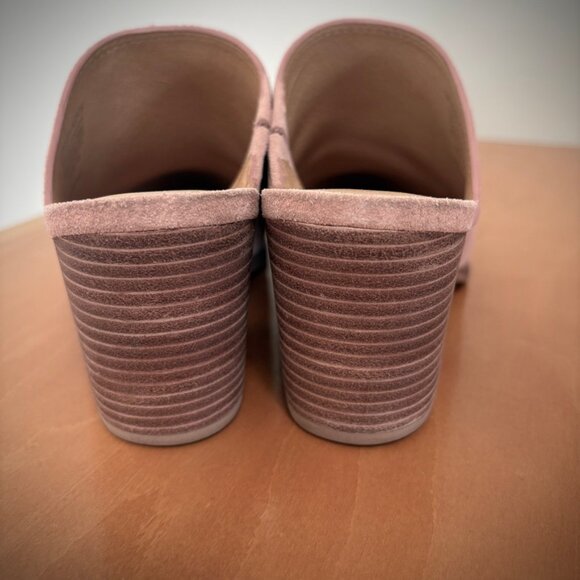 Madewell Harper Mule in Pink Suede, "Old Rose", 7M - Picture 5 of 16